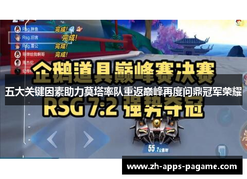 五大关键因素助力莫塔率队重返巅峰再度问鼎冠军荣耀